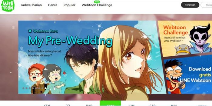 5 Komik Webtoon Yang Paling Digandrungi Di Indonesia Nextren Grid Id