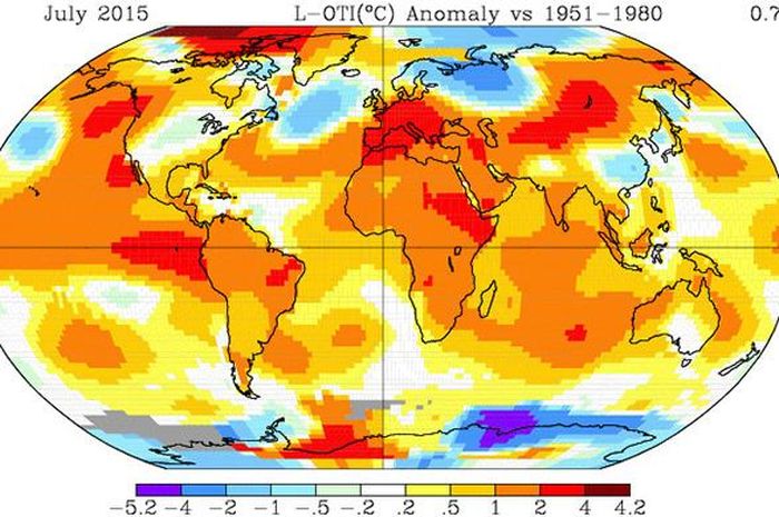Bumi Catat Suhu Terpanas Sepanjang Sejarah Nextren Grid Id