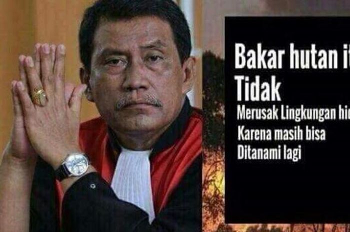 Kumpulan Meme "Bakar Hutan Tidak Merusak Lingkungan" Semua Halaman